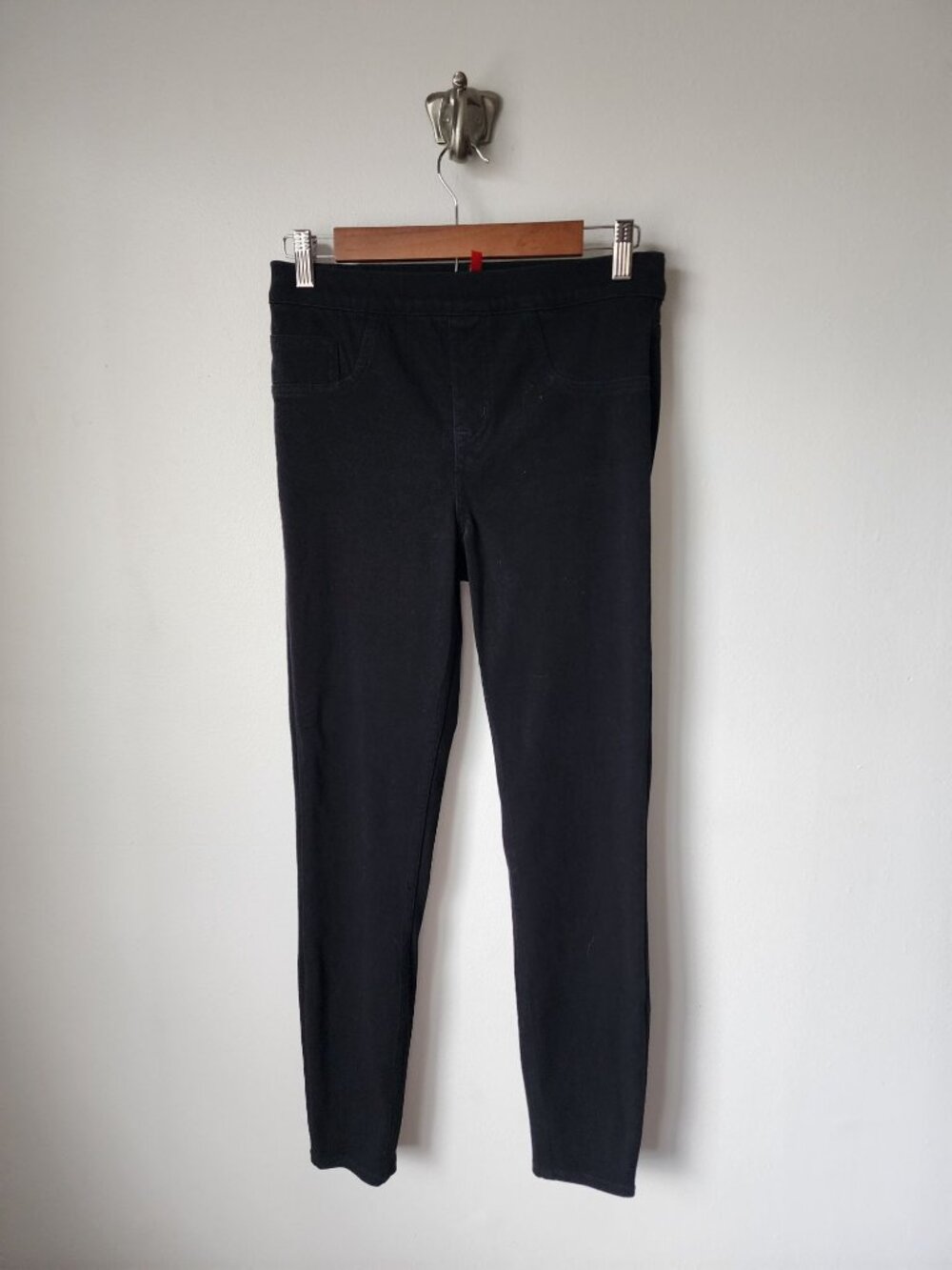 Spanx black jean-ish ankle legging